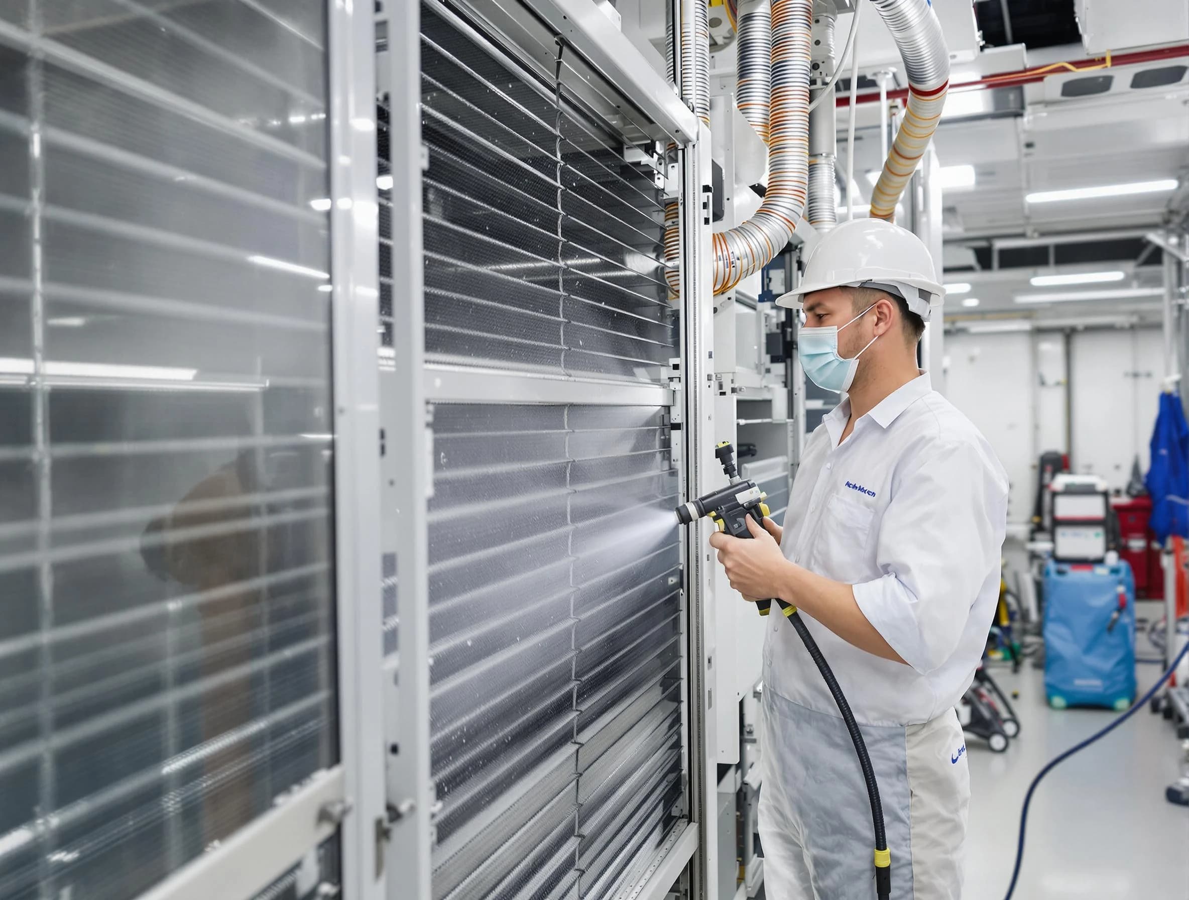 Professional AC coil cleaning by Tarrant Air Duct Cleaning in Tarrant