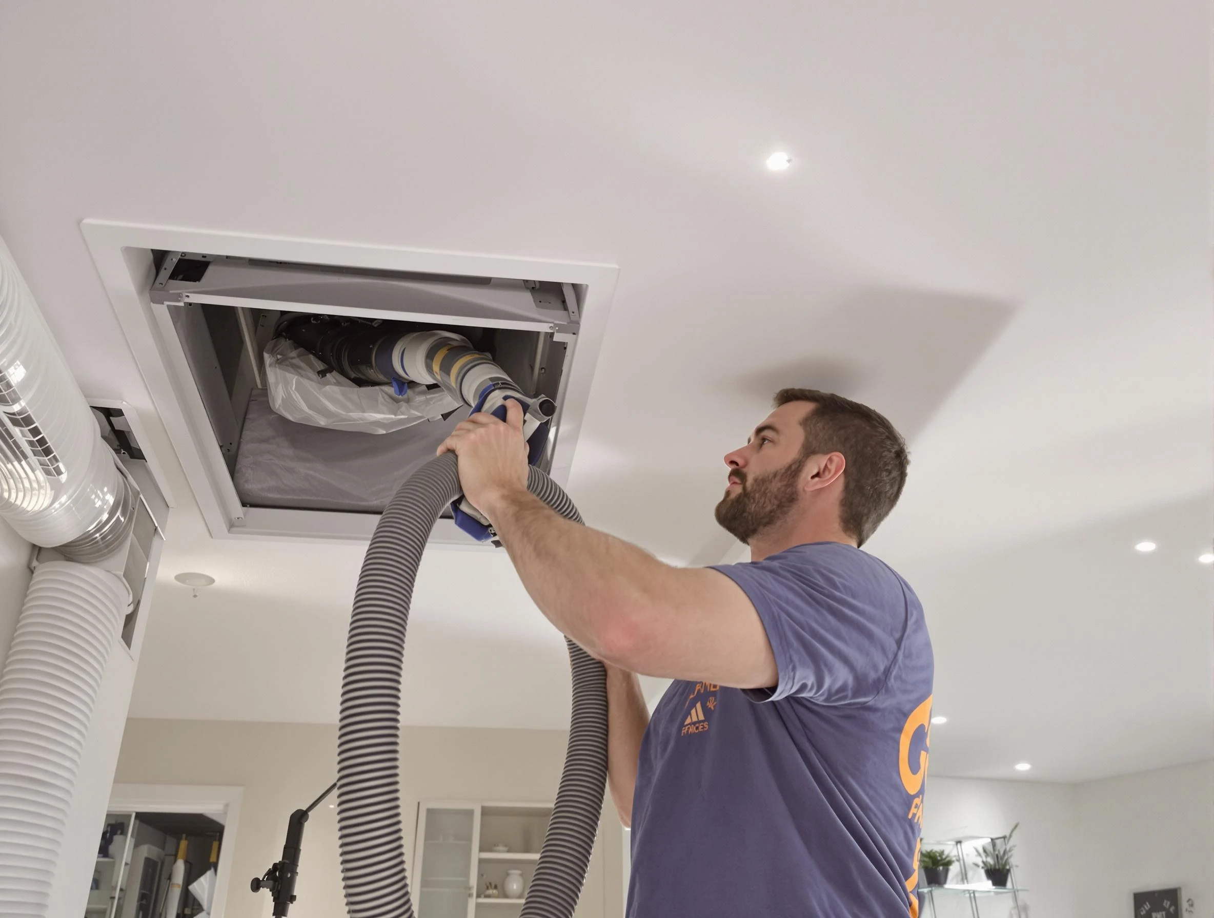 Precision indoor duct cleaning by Tarrant Air Duct Cleaning in Tarrant